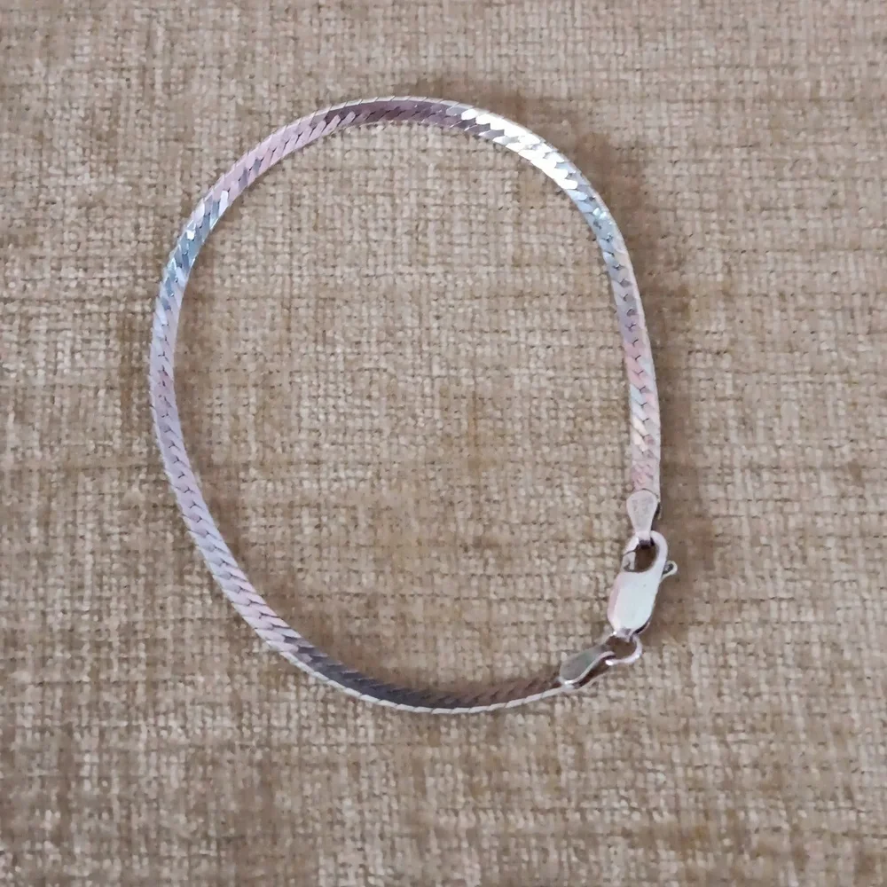 925 Italy Silver Snake Style Bracelet